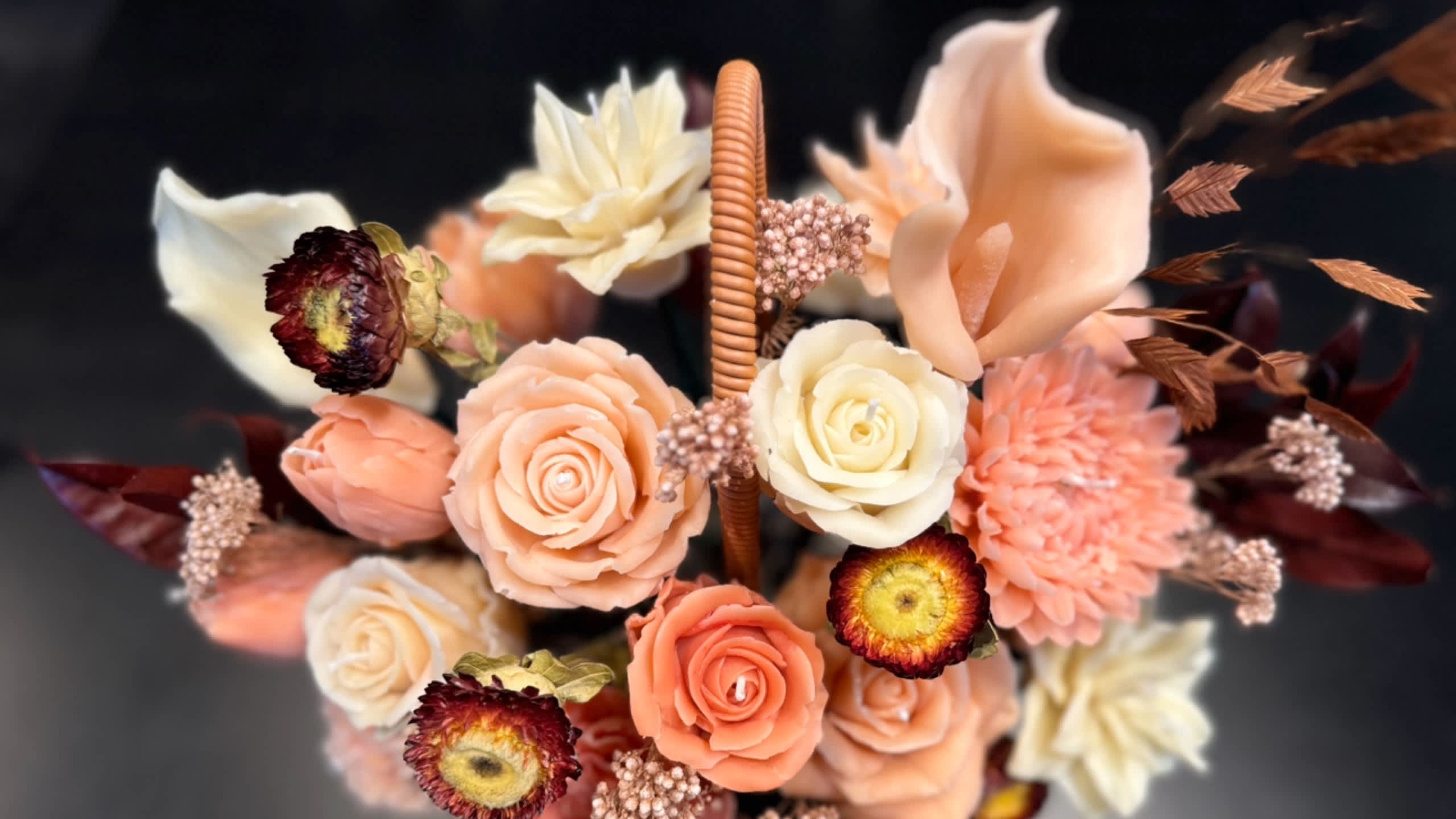 Floral Candle Arrangements collection hero