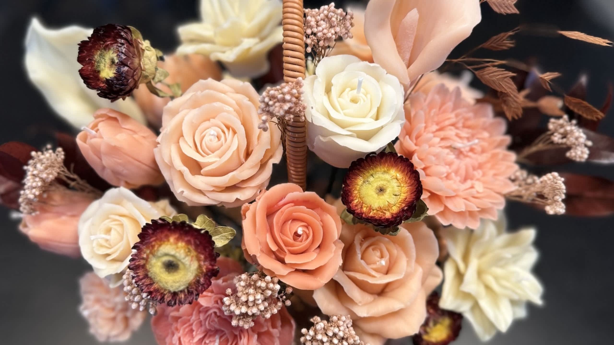Floral Candle Arrangements collection hero