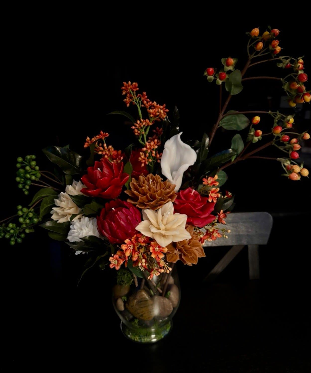 Floral Candle Arrangements